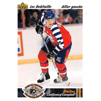 Řadové karty - Robitaille Luc - 1991-92 Upper Deck French No.623