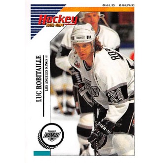 Řadové karty - Robitaille Luc - 1993-94 Panini Stickers No.201