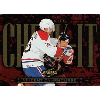 Insertní karty - Damphousse Vincent - 1997-98 Score Check It No.11