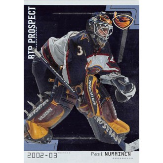 Řadové karty - Nurminen Pasi - 2002-03 Between The Pipes No.94
