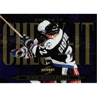 Insertní karty - Ciccarelli Dino - 1997-98 Score Check It No.15