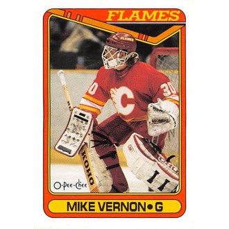 Řadové karty - Vernon Mike - 1990-91 O-Pee-Chee No.351