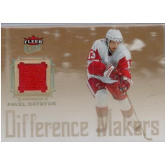 Jersey karty - Datsyuk Pavel - 2005-06 Ultra Difference Makers Jerseys No.DMJ-PD