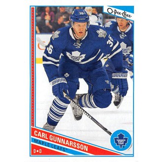 Řadové karty - Gunnarsson Carl - 2013-14 O-Pee-Chee No.43