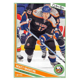Řadové karty - Martin Matt - 2013-14 O-Pee-Chee No.313