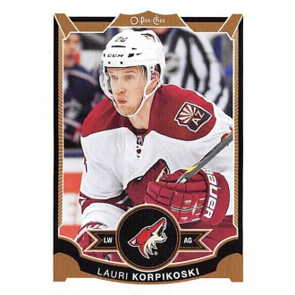 Řadové karty - Korpikoski Lauri - 2015-16 O-Pee-Chee No.264