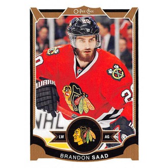 Řadové karty - Saad Brandon - 2015-16 O-Pee-Chee No.432