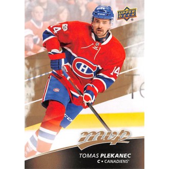 Řadové karty - Plekanec Tomáš - 2017-18 MVP No.159