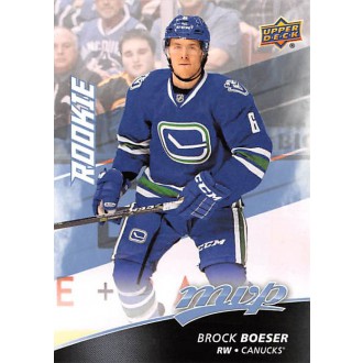 Řadové karty - Boeser Brock - 2017-18 MVP No.241