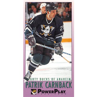 Řadové karty - Carnback Patrik - 1993-94 Power Play No.281