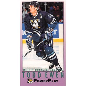 Řadové karty - Ewen Todd - 1993-94 Power Play No.285