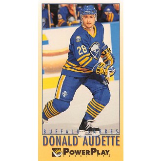 Řadové karty - Audette Donald - 1993-94 Power Play No.295