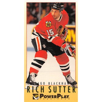 Řadové karty - Sutter Rich - 1993-94 Power Play No.317
