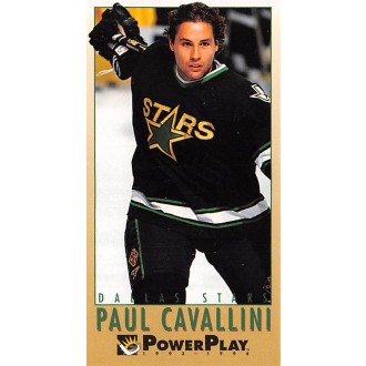 Řadové karty - Cavallini Paul - 1993-94 Power Play No.321
