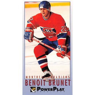 Řadové karty - Brunet Benoit - 1993-94 Power Play No.366