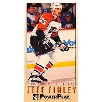 Řadové karty - Finley Jeff - 1993-94 Power Play No.405