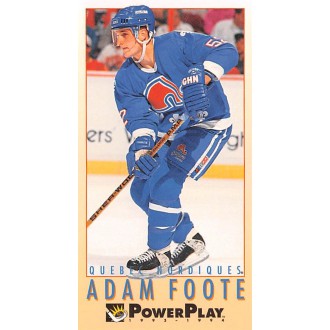Řadové karty - Foote Adam - 1993-94 Power Play No.418
