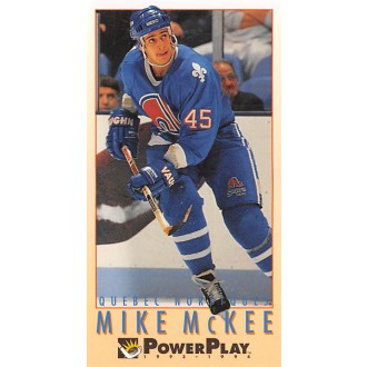 Řadové karty - McKee Mike - 1993-94 Power Play No.424