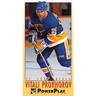 Řadové karty - Prokhorov Vitali - 1993-94 Power Play No.432