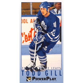 Řadové karty - Gill Todd - 1993-94 Power Play No.449