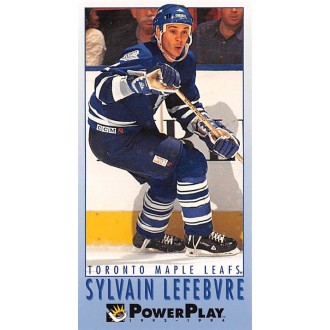 Řadové karty - Lefebvre Sylvain - 1993-94 Power Play No.450