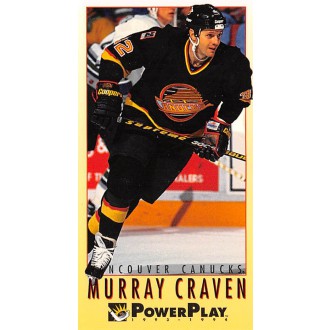 Řadové karty - Craven Murray - 1993-94 Power Play No.458