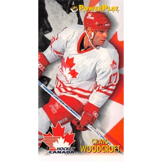 Řadové karty - Woodcroft Craig - 1993-94 Power Play No.497