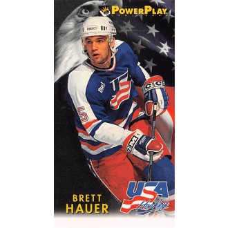 Řadové karty - Hauer Brett - 1993-94 Power Play No.504