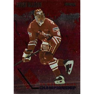 Insertní karty - Allison Jason - 1993-94 Donruss Team Canada No.1