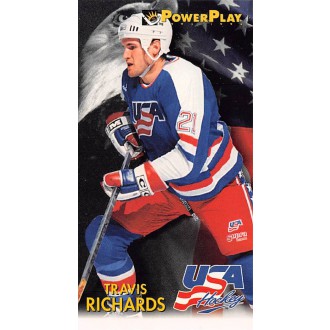 Řadové karty - Richards Travis - 1993-94 Power Play No.513