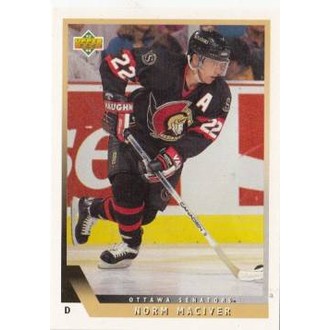 Řadové karty - Maciver Norm - 1993-94 Upper Deck No.335