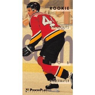 Insertní karty - Niedermayer Rob - 1993-94 Power Play Rookie Standouts No.8