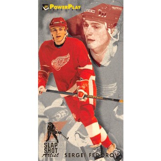 Insertní karty - Fedorov Sergei - 1993-94 Power Play Slapshot Artists No.3