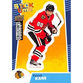 Insertní karty - Kane Patrick - 2009-10 Collectors Choice Stick-Ums No.SU6