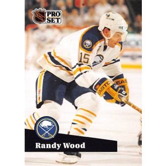 Řadové karty - Wood Randy - 1991-92 Pro Set French No.359
