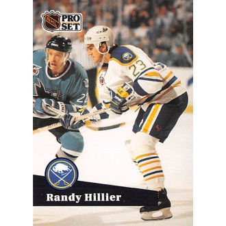 Řadové karty - Hillier Randy - 1991-92 Pro Set French No.360