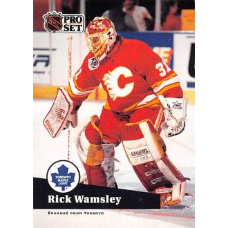 Řadové karty - Wamsley Rick - 1991-92 Pro Set French No.367