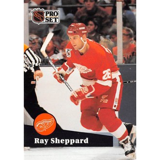 Řadové karty - Sheppard Ray - 1991-92 Pro Set French No.380