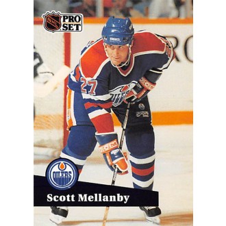 Řadové karty - Mellanby Scott - 1991-92 Pro Set French No.383