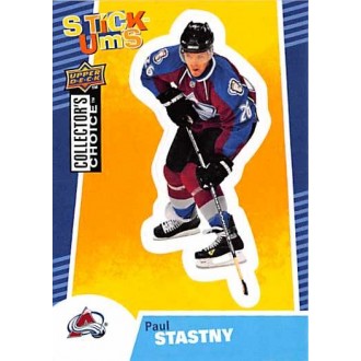 Insertní karty - Stastny Paul - 2009-10 Collectors Choice Stick-Ums No.SU8