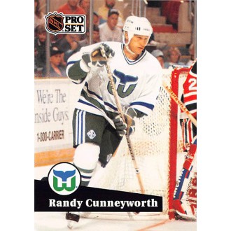 Řadové karty - Cunneyworth Randy - 1991-92 Pro Set French No.392