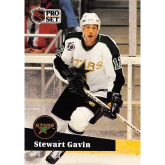 Řadové karty - Gavin Stewart - 1991-92 Pro Set French No.404