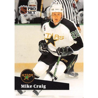 Řadové karty - Craig Mike - 1991-92 Pro Set French No.405