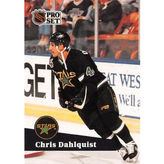 Řadové karty - Dahlquist Chris - 1991-92 Pro Set French No.408