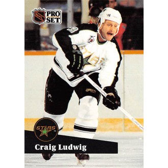 Řadové karty - Ludwig Craig - 1991-92 Pro Set French No.411
