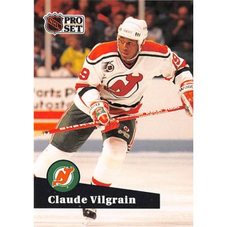 Řadové karty - Vilgrain Claude - 1991-92 Pro Set French No.425