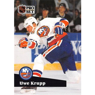 Řadové karty - Krupp Uwe - 1991-92 Pro Set French No.436