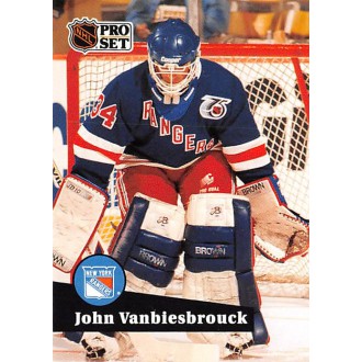 Řadové karty - Vanbiesbrouck John - 1991-92 Pro Set French No.447