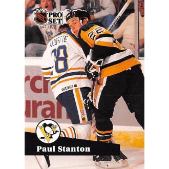 Řadové karty - Stanton Paul - 1991-92 Pro Set French No.457
