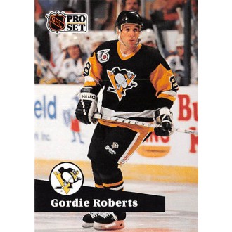 Řadové karty - Roberts Gordie - 1991-92 Pro Set French No.458
